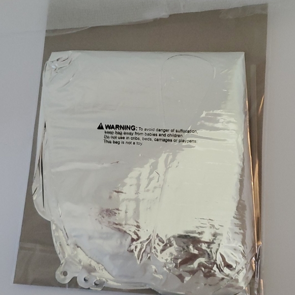 🆕️ FAREWELL Silver Foil Letter Balloon Banner Kit - Picture 5 of 6